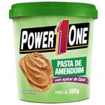 Ficha técnica e caractérísticas do produto Pasta de Amendoim C/ Açúcar de Coco (500g) - Power One