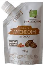 Ficha técnica e caractérísticas do produto Pasta de Amendoim Cacau Zero 200g - Eat Clean