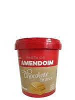 Ficha técnica e caractérísticas do produto Pasta de Amendoim Com Chocolate Branco 450g Mandubim
