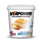 Ficha técnica e caractérísticas do produto Pasta de Amendoim Integral Blank Protein (1.005kg) - VitaPower