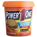 Ficha técnica e caractérísticas do produto Pasta de Amendoim Integral Crocante - 1,005kg - Power 1 One - Power One