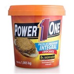 Ficha técnica e caractérísticas do produto Pasta de Amendoim Integral Crocante 1005g - Power 1 One