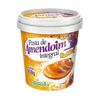 Ficha técnica e caractérísticas do produto Pasta de Amendoim Integral - Mandubim (450g)