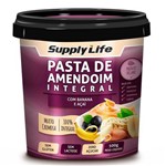 Ficha técnica e caractérísticas do produto Pasta de Amendoim Integral - Supply Life - 500grs