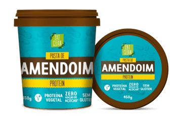 Ficha técnica e caractérísticas do produto Pasta de Amendoim Protein - 450g - Eat Clean