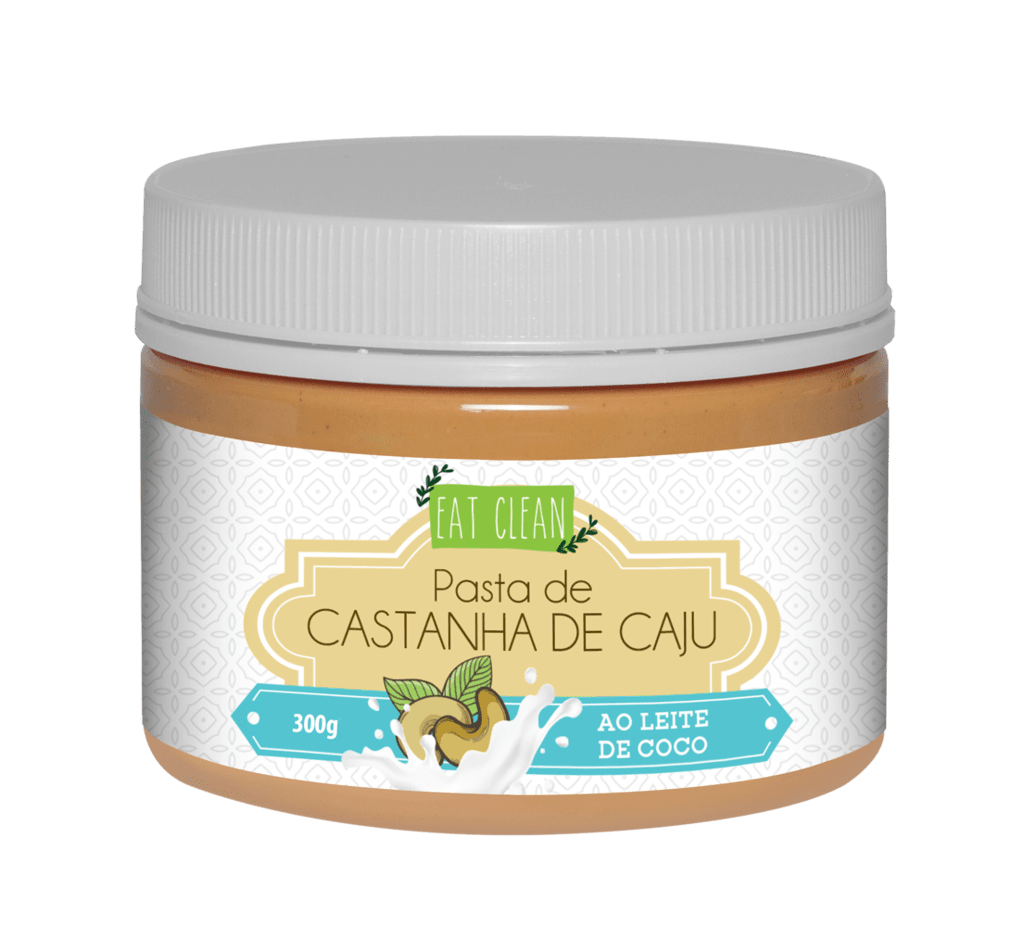 Ficha técnica e caractérísticas do produto Pasta de Castanha de Caju C/ Leite de Coco 300G Eat Clean