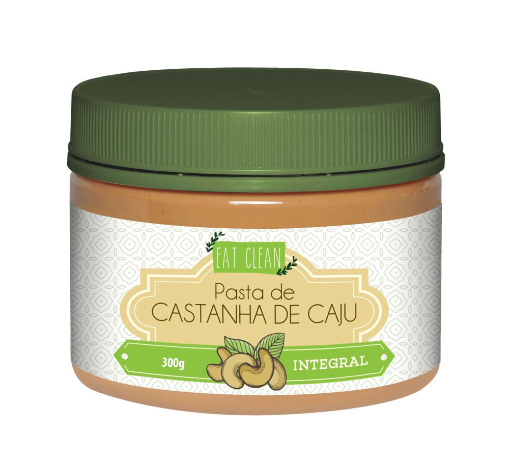 Ficha técnica e caractérísticas do produto Pasta de Castanha de Caju Integral 300g - Eat Clean