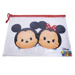 Pasta Necessaire Mickey & Minnie Tsum Tsum 23x32cm - Disney