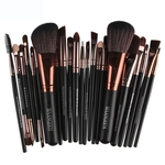 Ficha técnica e caractérísticas do produto 22pcs Cosmetic Makeup Escova Blush Sombra Brushes Set Kit
