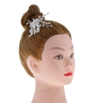 Ficha técnica e caractérísticas do produto 3 Pçs Delicado Cristal Contas De Flores Hairpins Feminino Meninas Acessórios Para O Cabelo