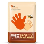 Ficha técnica e caractérísticas do produto 2 pcs mel Nutrir máscara mão Hand Care Hidratante Whitening Cuidados com a pele Máscara esfoliante Mão