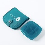 Ficha técnica e caractérísticas do produto 2pcs portátil Medicine Box + Bag Segurança Kits de emergência para casa ao ar livre Viagem Medical Treatment Gostar