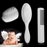 Ficha técnica e caractérísticas do produto 2pcs Segurança Suave Bebê cabelo Comb Brush Set Comb infantil Higiene Duche Kit Pack Design