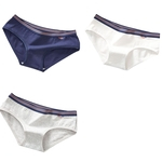 Ficha técnica e caractérísticas do produto 3pcs / Set Concise Estilo Sexy Calcinhas Lady Lace Elevador Nádegas Médio cintura Cueca Underwear (quente)