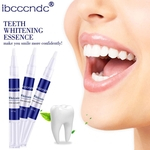 Ficha técnica e caractérísticas do produto 3pcs / set Teeth Whitening Pen limpeza dos dentes branqueamento Ferramentas Stain Remover Oral Care