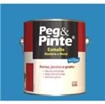 Ficha técnica e caractérísticas do produto Peg e Pinte Esmalte Eucatex Brilhante 3,6 Litros Branco