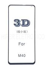 Ficha técnica e caractérísticas do produto Película de Vidro 3D Samsung Galaxy M40