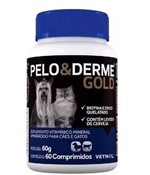 Ficha técnica e caractérísticas do produto Pelo & Derme Gold - 60 Comprimidos - Vetnil