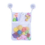 Ficha técnica e caractérísticas do produto Niceday Pendurado bebê Kid Mesh Bag Organizador Brinquedos Container para armazenamento do banheiro