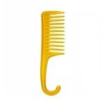 Ficha técnica e caractérísticas do produto Pente de Cabelo Océane Femme Color Comb Mook Amarelo com 1 Unidade