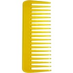 Ficha técnica e caractérísticas do produto Pente de Cabelo Océane Femme Color Comb Wide Amarelo