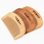 Ficha técnica e caractérísticas do produto Pente de madeira Mini por Mulheres Homens Natural Anti estática Styling Comb
