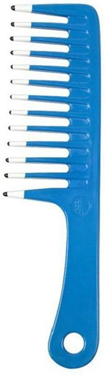 Ficha técnica e caractérísticas do produto Pente Plástico Especial Aqua Azul - Santa Clara