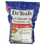 Ficha técnica e caractérísticas do produto Perf.fem.pure Epsom Salt Therapeutic Soak Dr Teal's 2,75 Kg Soothes Sore Muscles&tired Feet Fast Dissolving Ultra-fine C