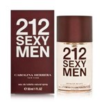 Ficha técnica e caractérísticas do produto Perfume 212 Sexy Men Masculino Carolina Herrera Edt 30Ml