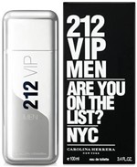 Ficha técnica e caractérísticas do produto Perfume 212 Vip Men Masculino Eau de Toilette Original Carolina Herrera 100ml ou 200ml