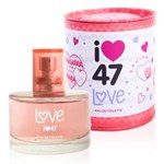 Ficha técnica e caractérísticas do produto Perfume 47 Street Love Eau de Toilette – 60ml