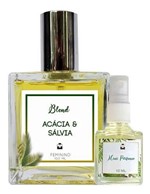 Ficha técnica e caractérísticas do produto Perfume Acácia & Sálvia 100ml Feminino - Blend de Óleo Essencial Natural + Perfume de Presente - Essência do Brasil
