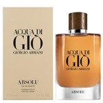 Perfume Masculino Giorgio Armani Acqua Di Gio Absolu Edp 75Ml