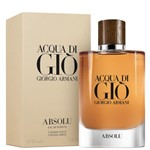Ficha técnica e caractérísticas do produto Perfume Acqua Di Gio Absolu Masculino Eau de Parfum 125ml - Giorgio Armani