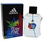 Ficha técnica e caractérísticas do produto Perfume Adidas Team Five Special Edition Edt 100ML Masculino