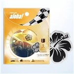 Ficha técnica e caractérísticas do produto Aromatizante para Carro Aloha! Hibisco VIP BLACK - Escuderia do Brasil