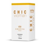 Ficha técnica e caractérísticas do produto Perfume Amakha Paris 100ml Woman Chic Woman