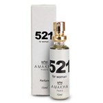 Ficha técnica e caractérísticas do produto Perfume Amakha Paris 521 For Woman Floral Frutal Parfum Bolso & Bolsa