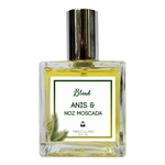 Ficha técnica e caractérísticas do produto Perfume Aniz & Noz Moscada 100ml Masculino - Blend de Óleo Essencial Natural + Perfume de presente