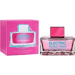 Ficha técnica e caractérísticas do produto Perfume Antonio Banderas Electric Blue Seduction Feminino Eau de Toilette 100ml