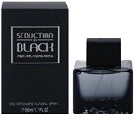 Ficha técnica e caractérísticas do produto Perfume Antonio Banderas Seduction In Black Eau de Toilette Masculino 100ML