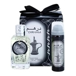 Ficha técnica e caractérísticas do produto Perfume Arabe Masculino Dirham 100ml Edp + Desodorante