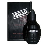Perfume Arsenal Black 100ml EDP com Nota Fiscal e Selo Adipec - Gilles Cantuel