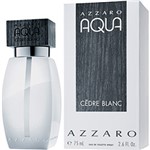Perfume Azzaro Aqua Cedre Blanc Masculino Eau de Toilette 75ml
