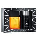 Ficha técnica e caractérísticas do produto Perfume Azzaro Pour Homme EDT 100ml + Desodorant Spray 150ml