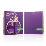 Ficha técnica e caractérísticas do produto Perfume Benetton Colors Purple Feminino 80ml + Desodorante 150ml