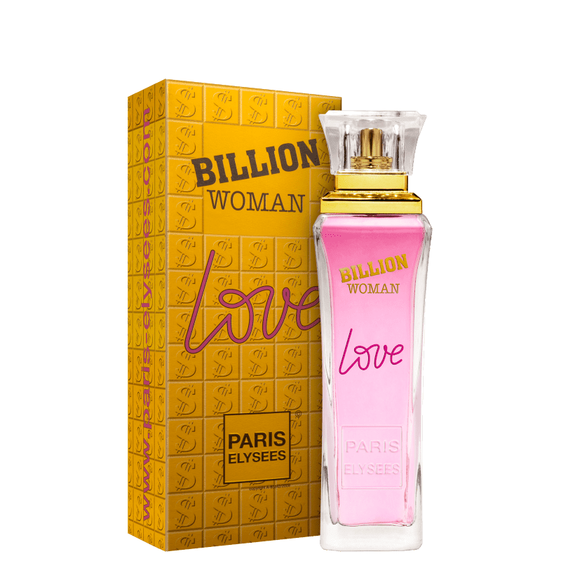 Ficha técnica e caractérísticas do produto Perfume ​billion Woman Love - Paris Elysees - Feminino - Eau de Toilet... (100 ML)