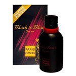 Ficha técnica e caractérísticas do produto Perfume Black Is Black For Men Paris Elysees Edt - 100 Ml