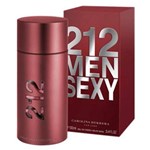 Ficha técnica e caractérísticas do produto Perfume Carolina Herrera 212 Men Sexy Eau de Toilette Masculino 100 Ml