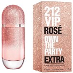 Ficha técnica e caractérísticas do produto Perfume Carolina Herrera 212 Vip Rose Extra EDP F 80ML